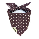 Bandana pour chien Le Pois chocolat