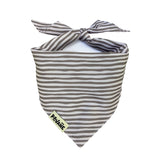 Bandana pour chien Le Rayé kaki