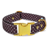 Collier pour chien Le Pois chocolat